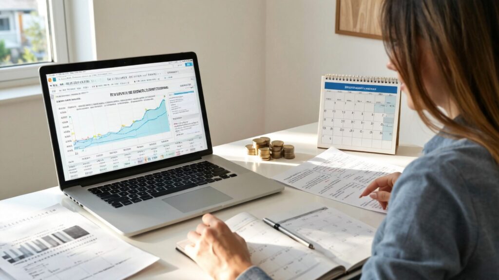 A young professional realizing the importance of starting retirement savings early, illustrating one of the key financial mistakes to avoid.